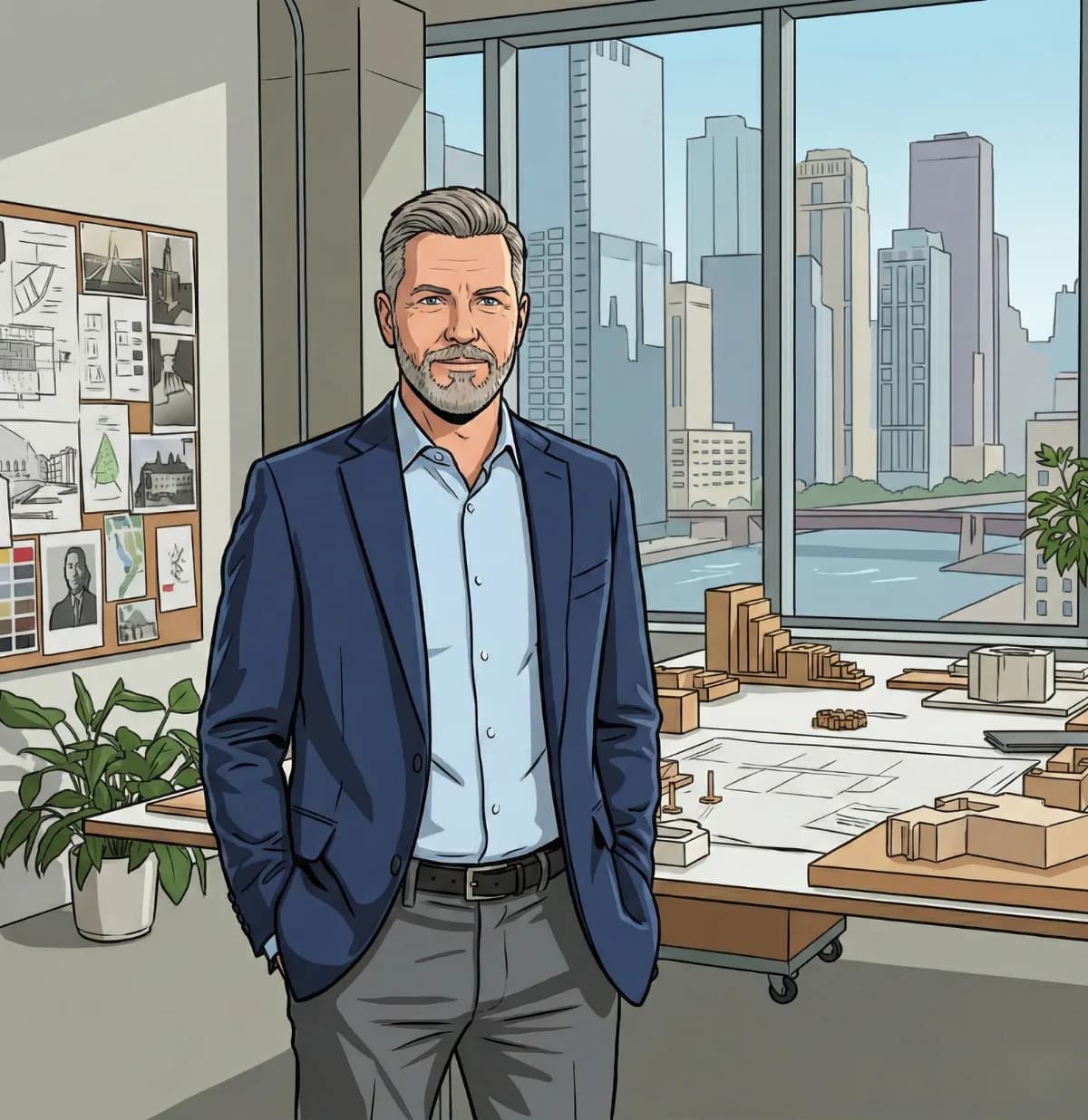 Owen Davis, Design AI Guild character