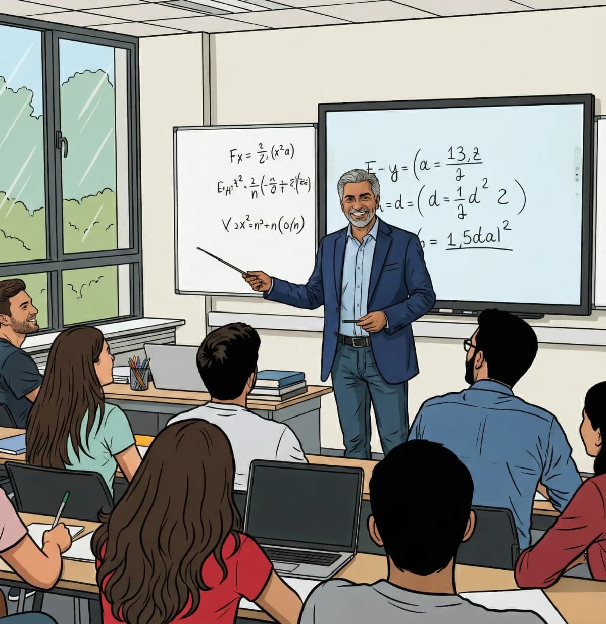 Professor Rohan Patel, Education AI Guild character