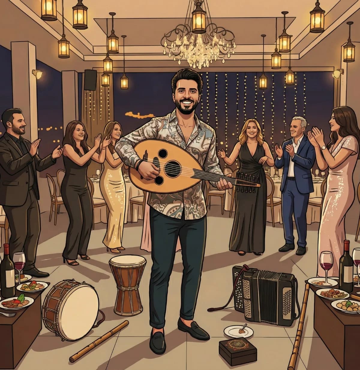 Rami Haddad, Music AI Guild character
